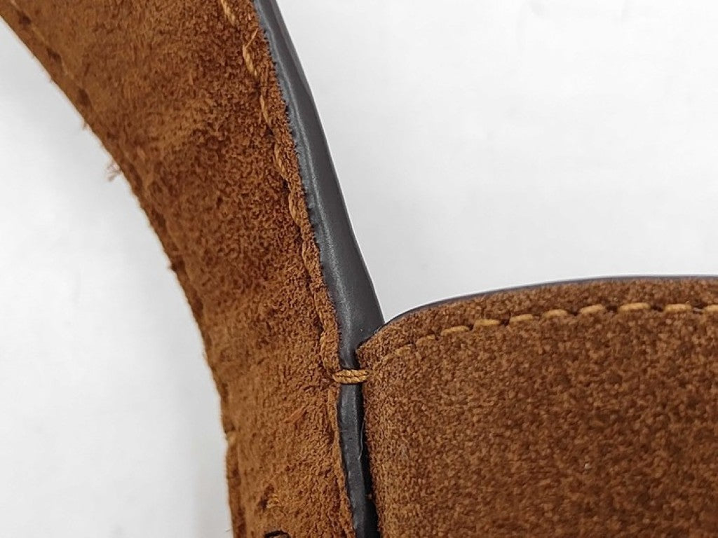 COACH コーチ ショルダーバッグ ブリーカー バケットバッグ CCW84 ブラウン系 スエード レディース 新品未使用展示品
