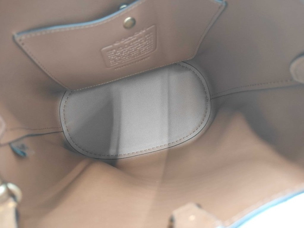 COACH コーチ ショルダーバッグ ブリーカー バケットバッグ CCW84 ブラウン系 スエード レディース 新品未使用展示品