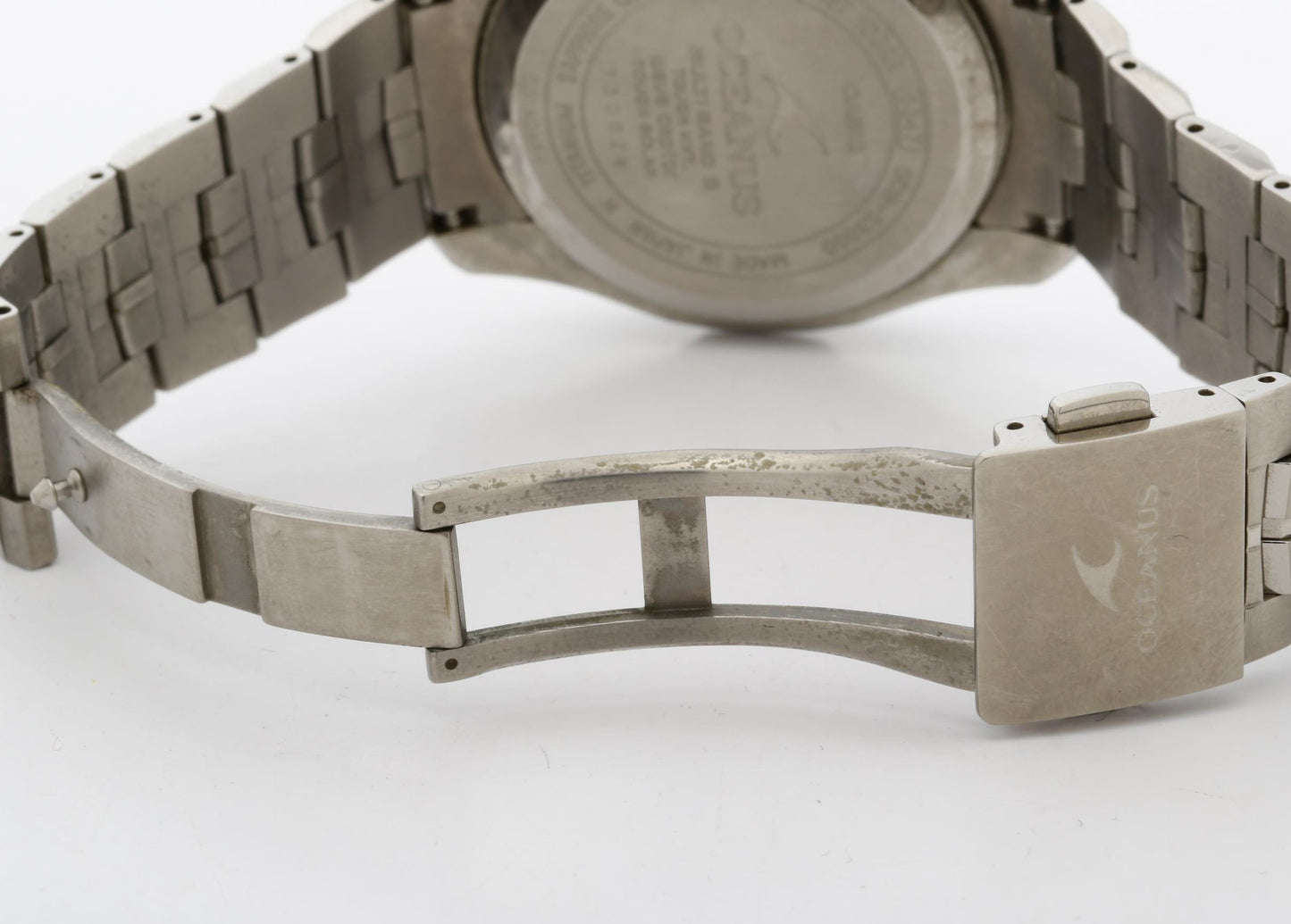 CASIO カシオ 時計 オシアナス マンタ OCWS30001AJF ブラック シルバー チタン メンズ