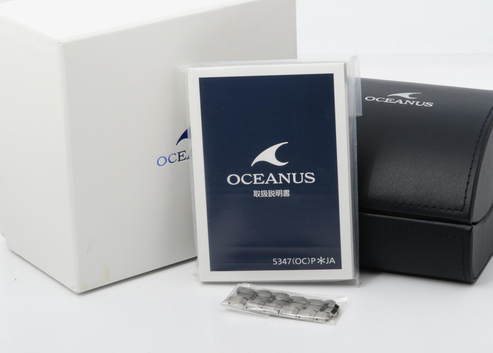 CASIO カシオ 時計 オシアナス マンタ OCWS30001AJF ブラック シルバー チタン メンズ