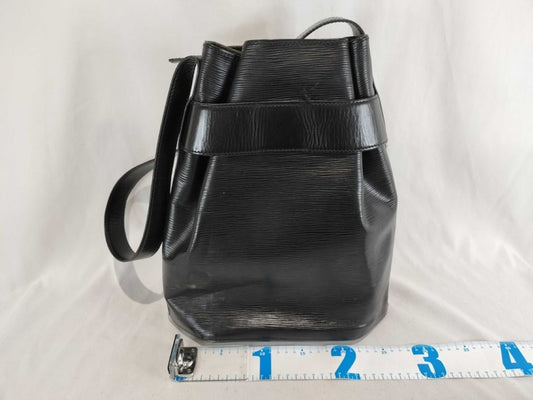 LOUIS VUITTON ルイヴィトン ショルダーバッグ サックデポール M80155 ノワール（ブラック）系 エピ レディース