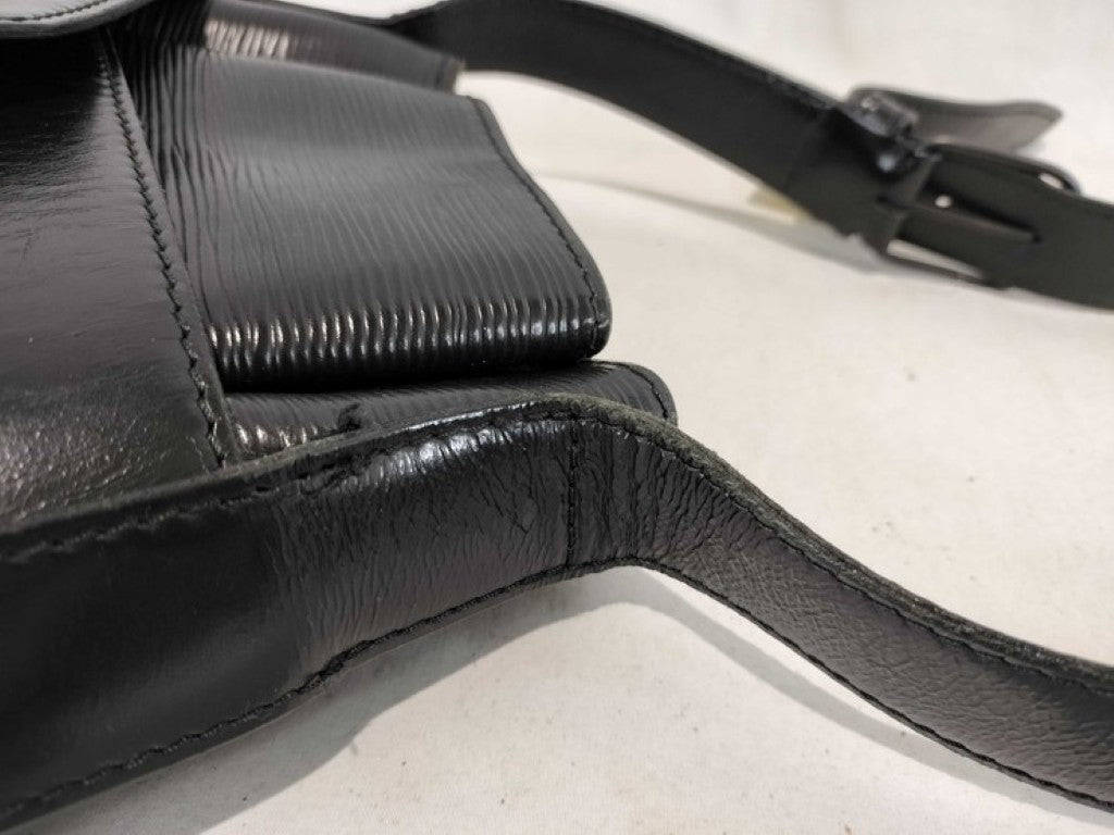 LOUIS VUITTON ルイヴィトン ショルダーバッグ サックデポール M80155 ノワール（ブラック）系 エピ レディース