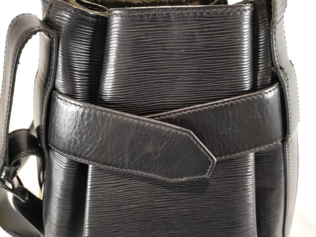 LOUIS VUITTON ルイヴィトン ショルダーバッグ サックデポール M80155 ノワール（ブラック）系 エピ レディース