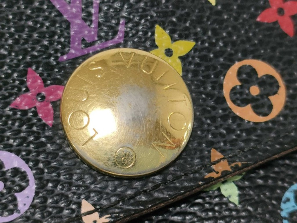 LOUIS VUITTON ルイヴィトン 長財布 ポルト フォイユ サラ M93533 グルナード（ブラック系 マルチカラー） モノグラム マルチカラー レディース 二つ折り ゴールド金具