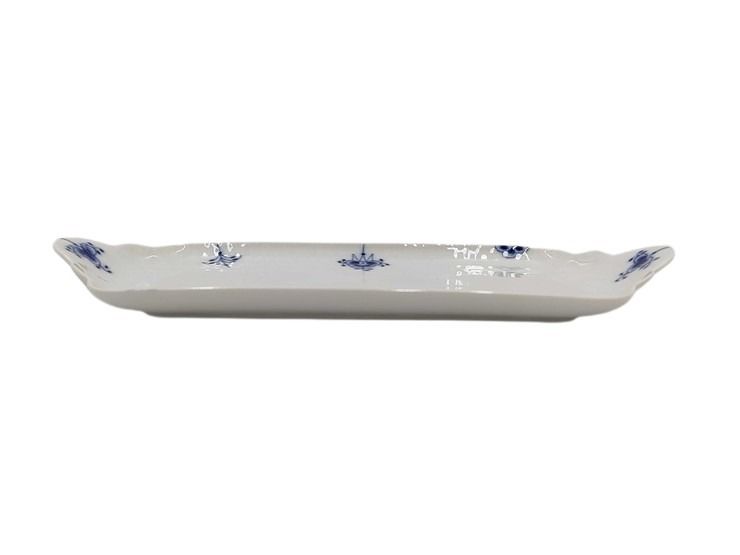 ROYAL COPENHAGEN ロイヤルコペンハーゲン 洋食器 ブルーパルメッテ ブロッサム ロングトレー 28CM ホワイト ブルー系 磁器（ポーセリン） ユニセックス 長皿 盛皿 新品未使用展示品