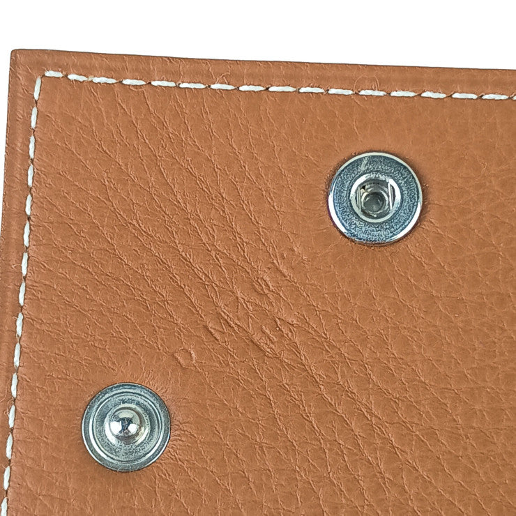 HERMES エルメス トレイ ヴィド ポッシュ ミーズ エ ルランス ブルー系 ブラウン系 トリヨンクレマンス フェルト ユニセックス アクセサリートレイ シルバー金具 美品
