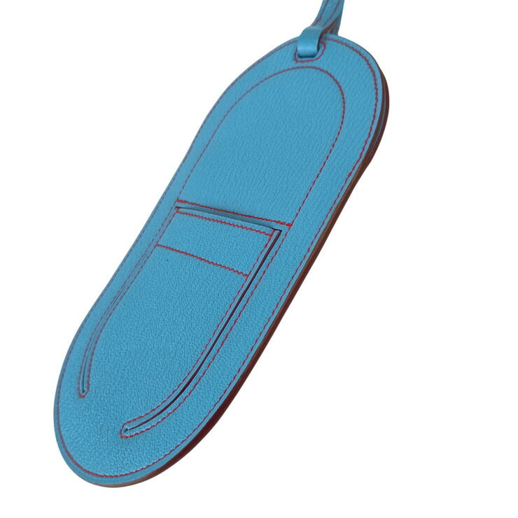 HERMES エルメス スマホショルダー IN THE LOOP TO GO インザループトゥゴー PM 077704CA セレステ（ブルー系） シェーブル ユニセックス スマホケース ポーチ 美品