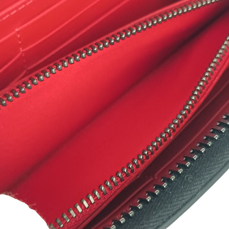 CHRISTIAN LOUBOUTIN クリスチャン ルブタン 長財布 パネトーネウォレット 1225226 レザー ユニセックス ラウンドファスナー カモフラ迷彩 スパイクスタッズ 超美品