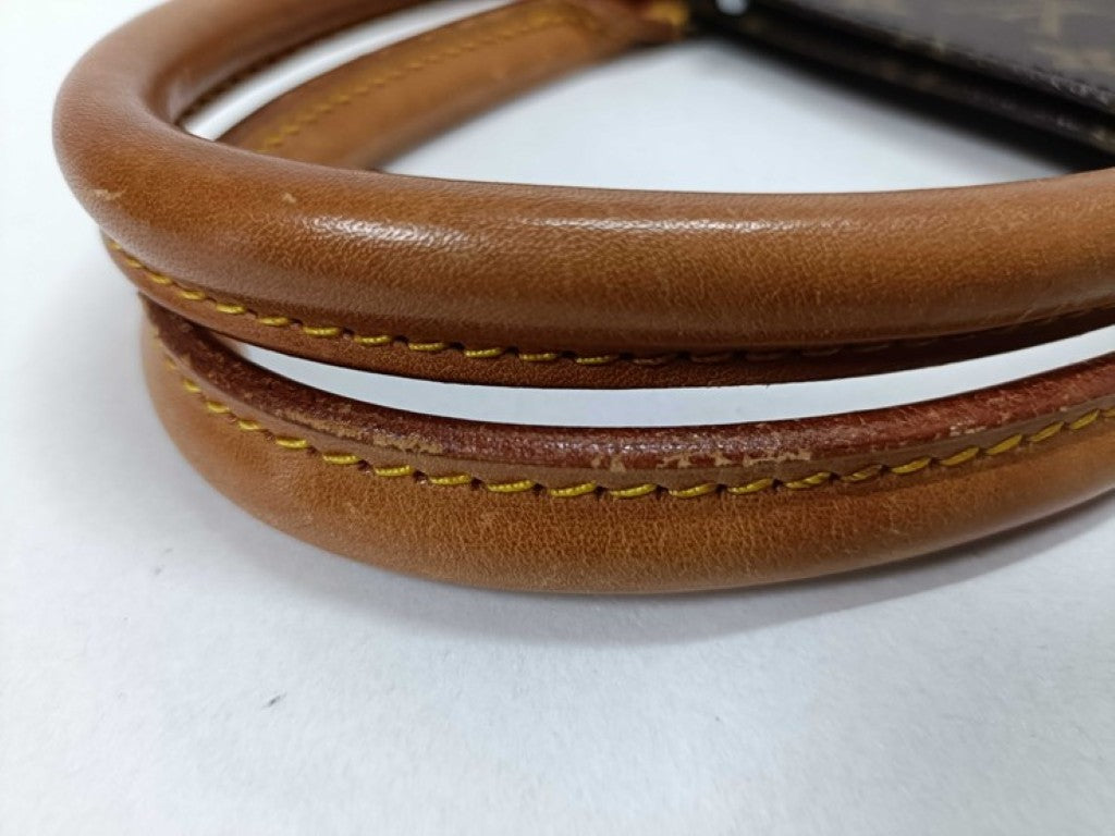 LOUIS VUITTON ルイヴィトン ハンドバッグ サック プラ M51140 ブラウン系 モノグラム ユニセックス トートバッグ 美品