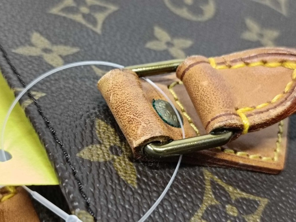 LOUIS VUITTON ルイヴィトン ハンドバッグ サック プラ M51140 ブラウン系 モノグラム ユニセックス トートバッグ 美品