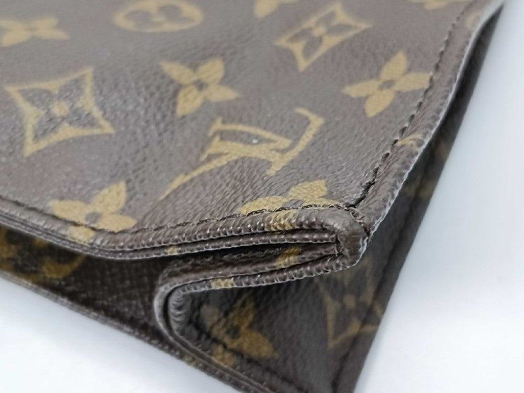LOUIS VUITTON ルイヴィトン ハンドバッグ サック プラ M51140 ブラウン系 モノグラム ユニセックス トートバッグ 美品
