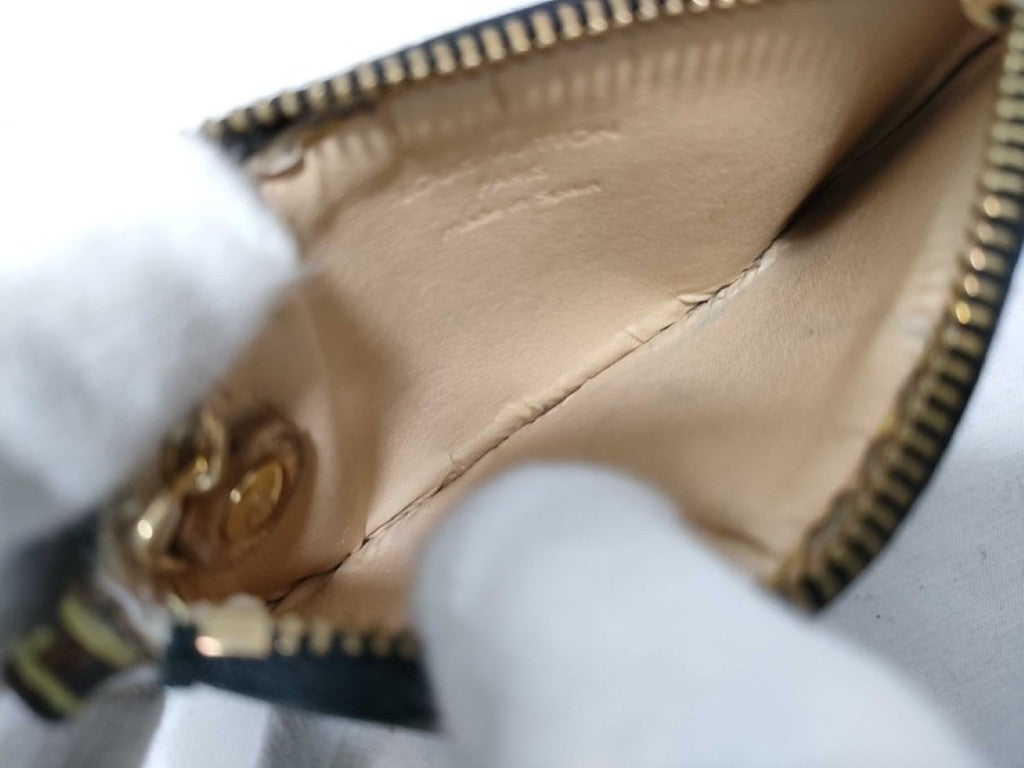 LOUIS VUITTON ルイヴィトン コインケース ポシェットクレ グルナード系 モノグラム マルチカラー レディース ゴールド金具
