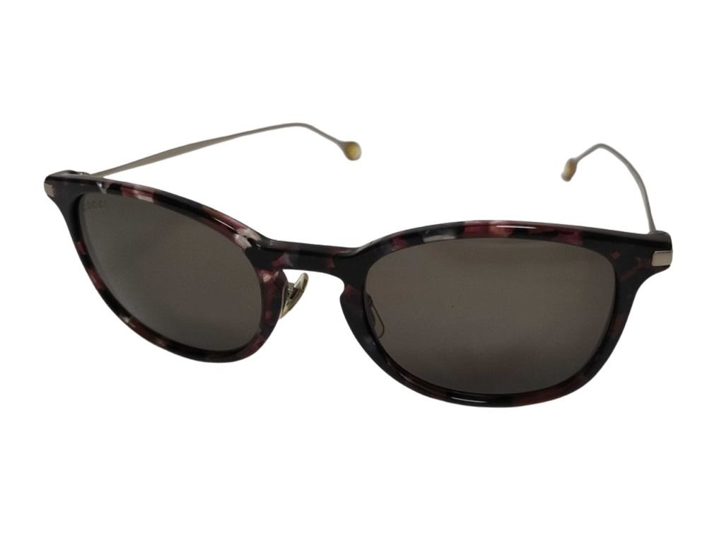 GUCCI グッチ サングラス GG 1082/S ブラウン系 プラスチック メタル ユニセックス 美品