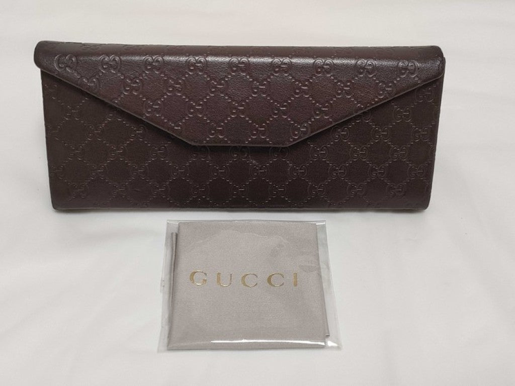 GUCCI グッチ サングラス GG 1082/S ブラウン系 プラスチック メタル ユニセックス 美品