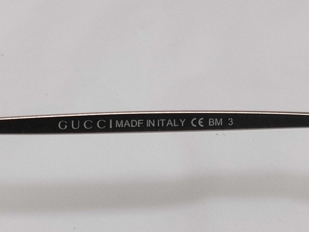 GUCCI グッチ サングラス GG 1082/S ブラウン系 プラスチック メタル ユニセックス 美品