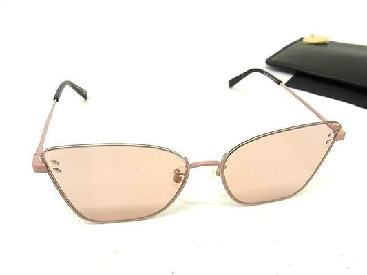 STELLA McCARTNEY ステラ マッカートニー サングラス アイウェア SC0182S ピンク系 メタル レディース 超美品