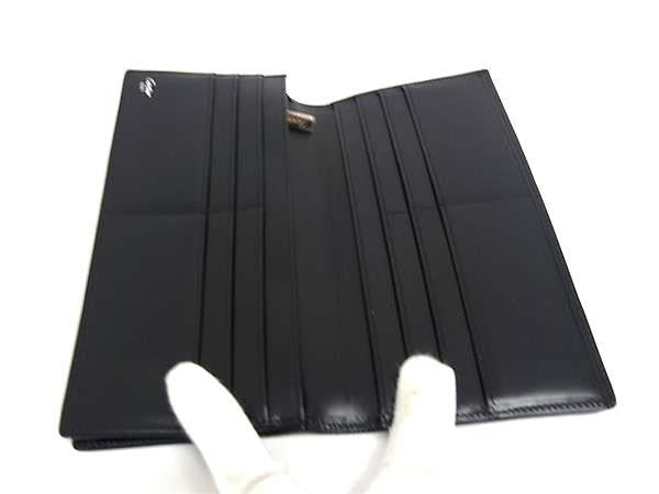 Cartier カルティエ 長財布 パシャ Ｌ3000440 ブラック系 カーフレザー メンズ 二つ折り財布 美品