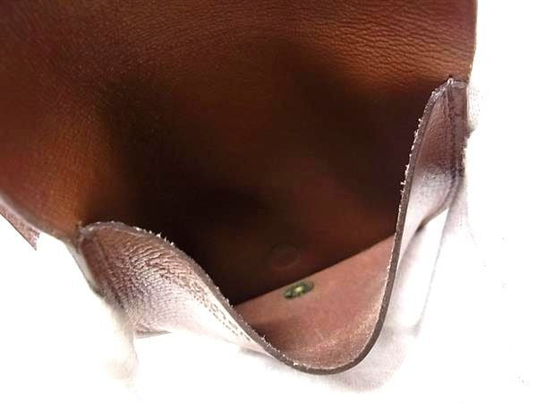 LOUIS VUITTON ルイヴィトン コインケース モノグラム ポルトモネ グゼ M61970 ブラウン系 PVC レザー ユニセックス 小銭入れ 美品