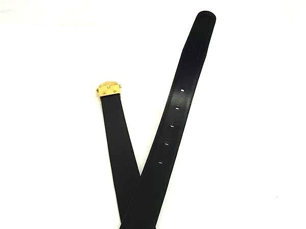 LOUIS VUITTON ルイヴィトン ベルト エピ サンチュール クラシック M6832 ノワール(ブラック系) レザー ユニセックス ゴールド金具 美品