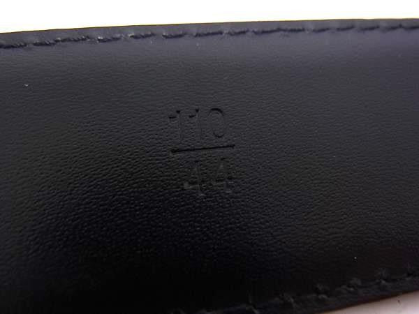 LOUIS VUITTON ルイヴィトン ベルト エピ サンチュール クラシック M6832 ノワール(ブラック系) レザー ユニセックス ゴールド金具 美品
