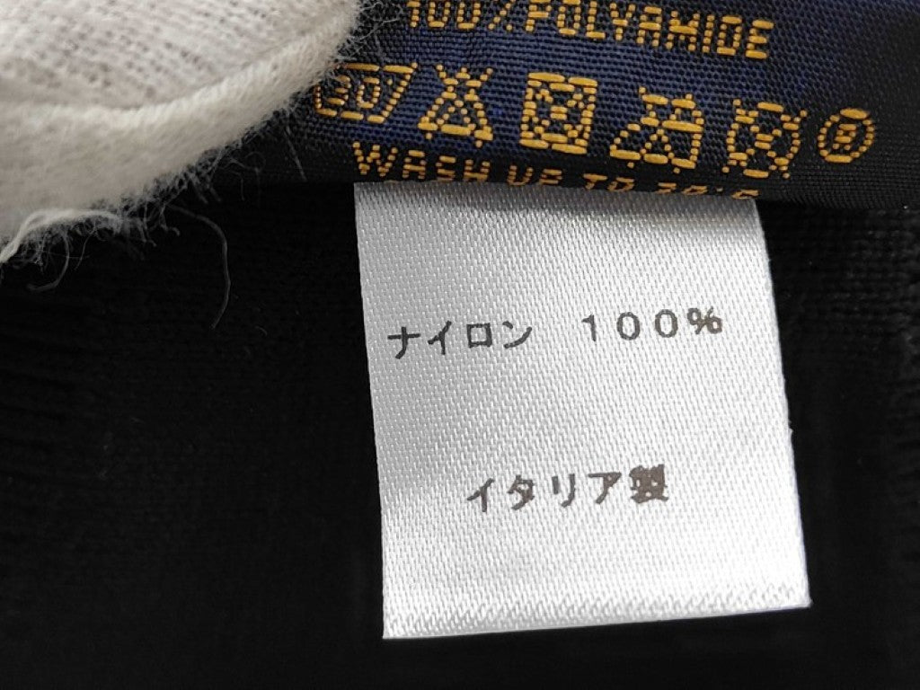 LOUIS VUITTON ルイヴィトン マスク マスク マイユ M76748 ブラック系 ナイロン ユニセックス 美品