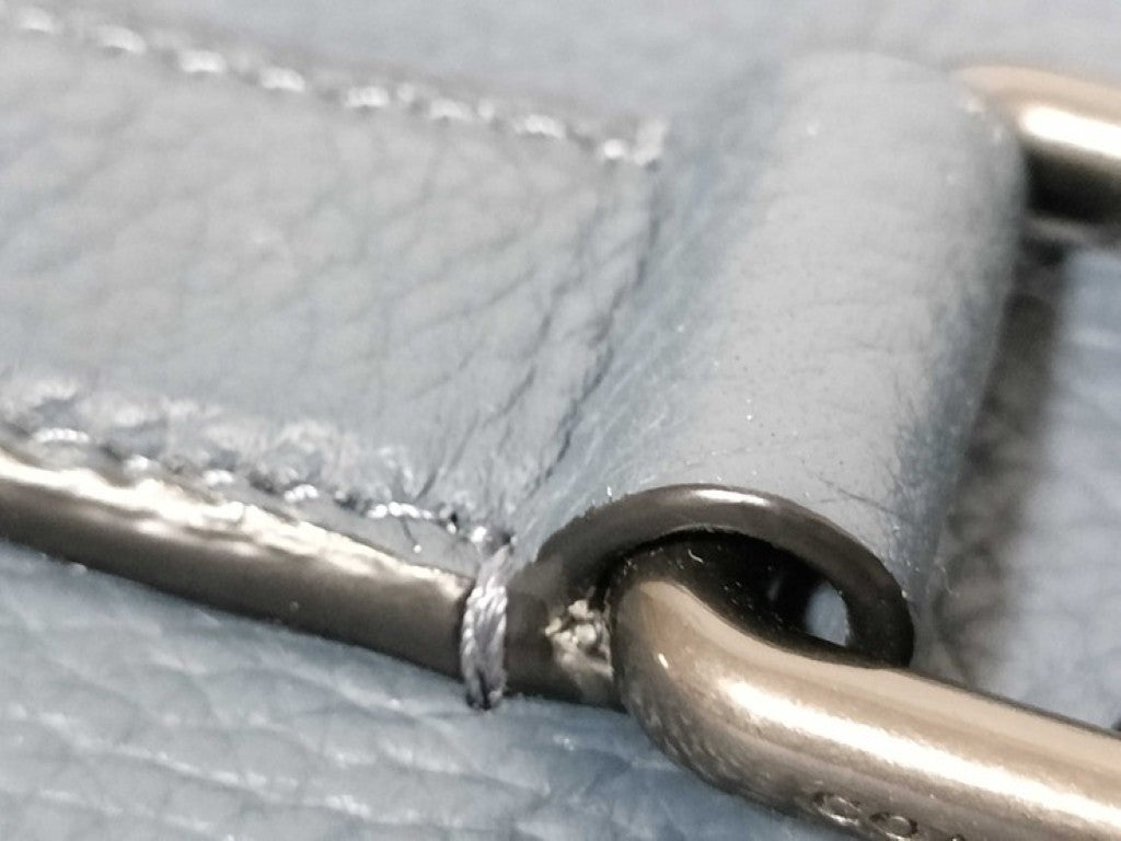 COACH コーチ ハンドバッグ グラハム ストラクチャード トート CH001 ブルー系 レザー ユニセックス 2WAY 美品