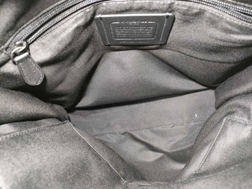COACH コーチ ハンドバッグ グラハム ストラクチャード トート CH001 ブルー系 レザー ユニセックス 2WAY 美品