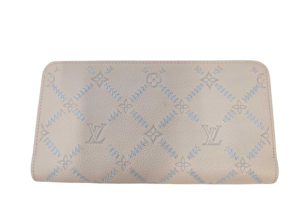 LOUIS VUITTON ルイヴィトン 長財布 ジッピーウォレット M28510 クオーツクチュール(ベージュ系） モノグラム アンプラント ユニセックス ラウンドファスナー ゴールド金具 超美品