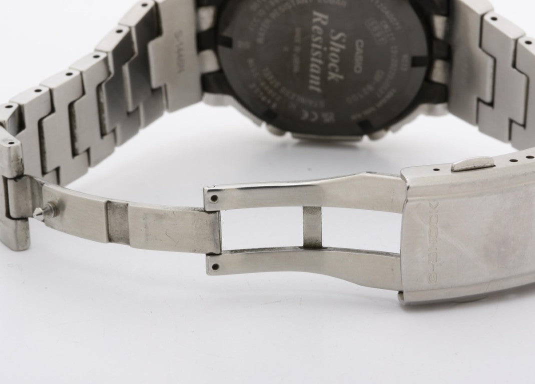 CASIO カシオ 時計 G-SHOCK FULL METAL 2100 Series GM-B2100PC-1AJF ブラック シルバー系 ステンレススチール メンズ アナデジ 美品