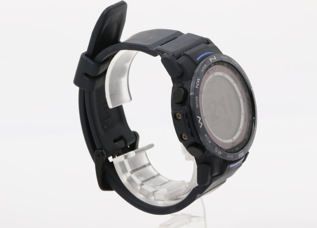 CASIO カシオ 時計 PRO TREK プロトレック Climber Line PRW-35Y-2JF ブラック系 樹脂/ステンレススチール 樹脂バンド メンズ デジタル 美品