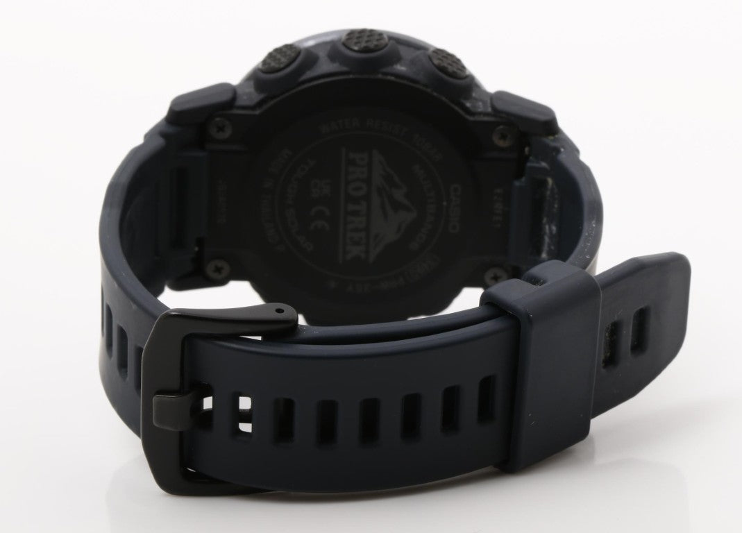 CASIO カシオ 時計 PRO TREK プロトレック Climber Line PRW-35Y-2JF ブラック系 樹脂/ステンレススチール 樹脂バンド メンズ デジタル 美品