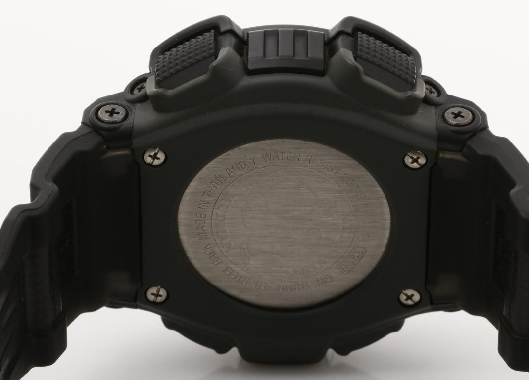 CASIO カシオ 時計 G-SHOCK MASTER OF G - LAND MUDMAN GW-9300-1JF ブラック系 樹脂／ステンレススチール カーボンファイバーインサートバンド メンズ デジタル 美品