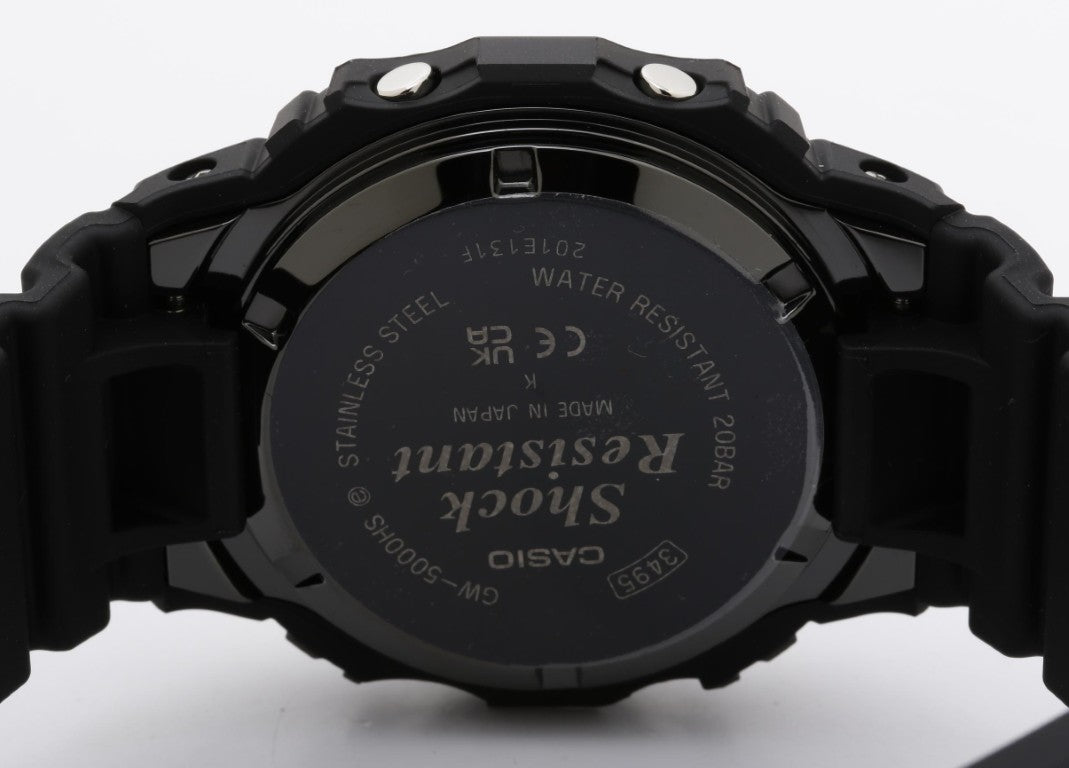 CASIO カシオ 時計 G-SHOCK DIGITAL 5000 SERIES GW-5000HS-1JF ブラック系 ステンレススチール／樹脂 樹脂バンド メンズ デジタル 新品未使用展示品