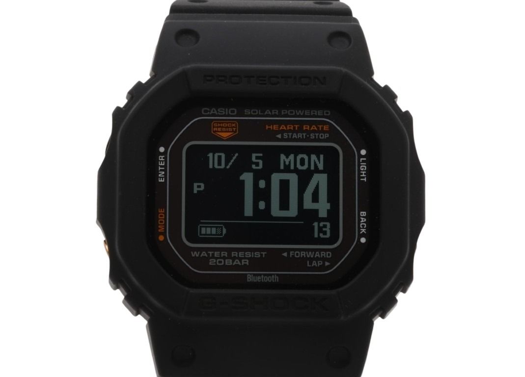 CASIO カシオ 時計 G-SHOCK G-SQUAD 5600 SERIES DW-H5600-1JR ブラック系 樹脂 メンズ デジタル 超美品