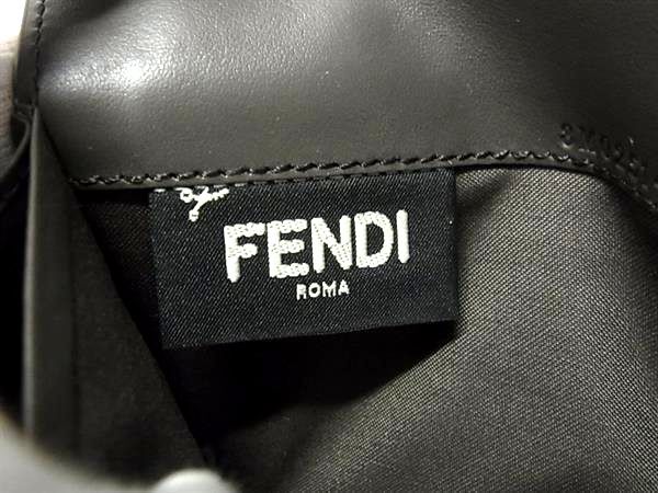 FENDI フェンディ 財布 バイザウェイ 8M0251 グレージュ レザー レディース 二つ折り 長財布 ゴールド金具 超美品