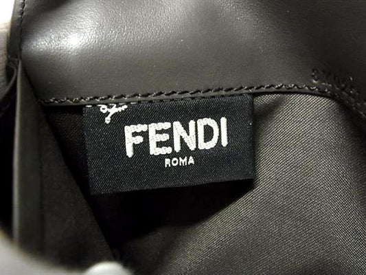 FENDI フェンディ 財布 バイザウェイ 8M0251 グレージュ レザー レディース 二つ折り 長財布 ゴールド金具 超美品