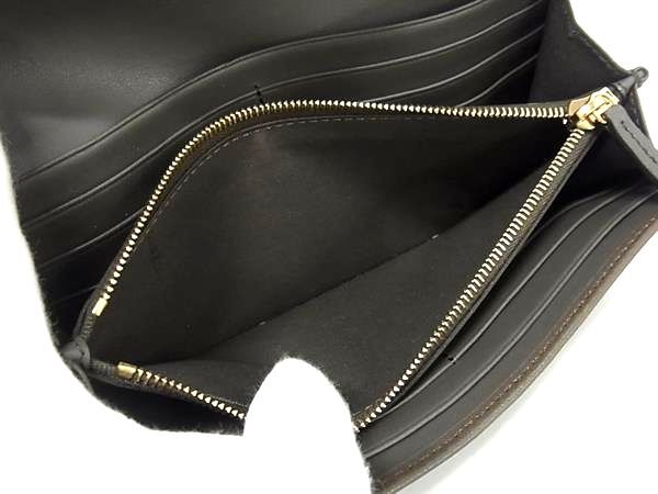 FENDI フェンディ 財布 バイザウェイ 8M0251 グレージュ レザー レディース 二つ折り 長財布 ゴールド金具 超美品