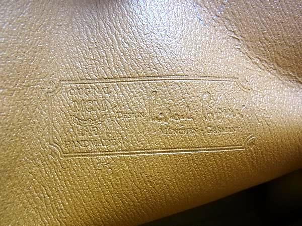 MCM エムシーエム クラッチバッグ ヴィセトス ブラウン レザー ユニセックス