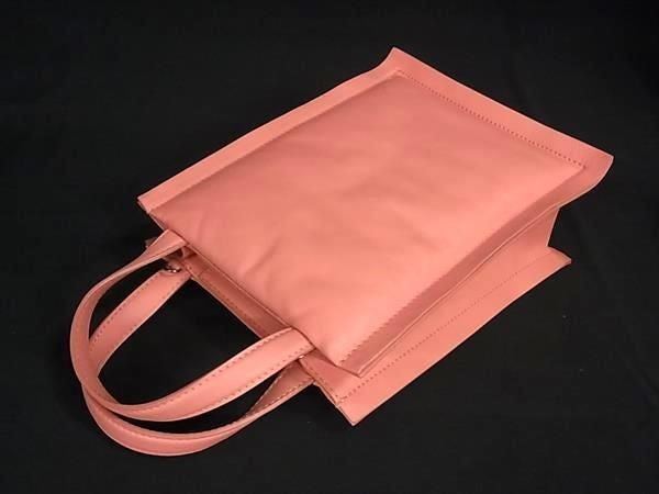 SALVATORE FERRAGAMO フェラガモ ハンドバッグ ヴァラリボン ヴィヴァ GG-212988 ピンク系 レザー レディース 2WAY ショルダーバッグ 美品