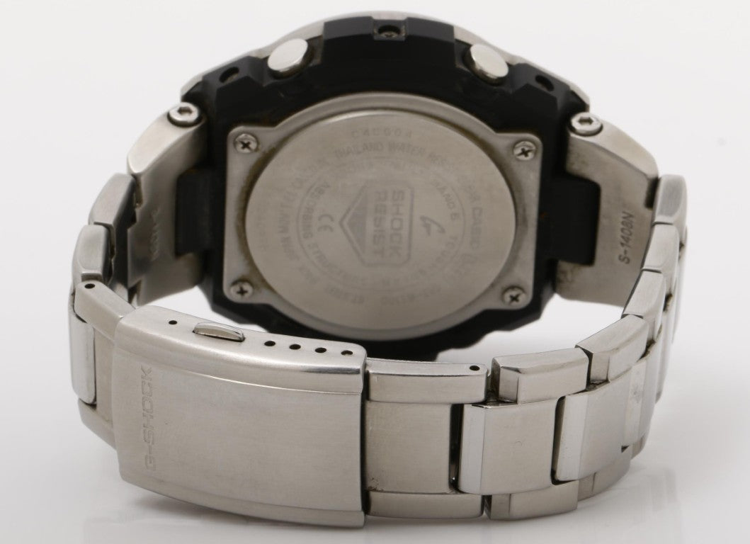 CASIO カシオ 腕時計 G-SHOCK G-STEEL GST-W100 Series GST-W110D-7AJF ホワイト シルバー系 樹脂／ステンレススチール メンズ アナデジ 美品