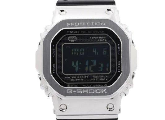 CASIO カシオ 腕時計 G-SHOCK FULL METAL 5000 SERIES GMW-B5000-1JF ブラック シルバー系 ステンレススチール メンズ デジタル 美品