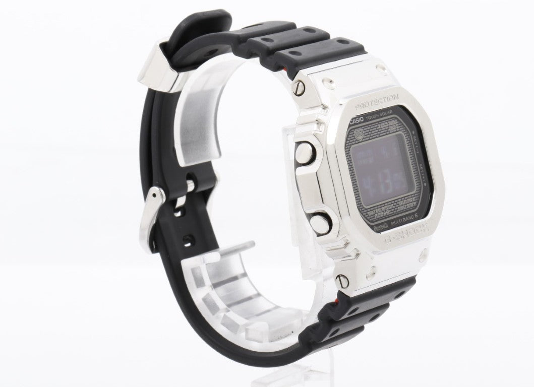 CASIO カシオ 腕時計 G-SHOCK FULL METAL 5000 SERIES GMW-B5000-1JF ブラック シルバー系 ステンレススチール メンズ デジタル 美品