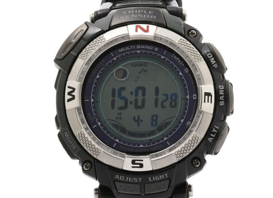 CASIO カシオ 腕時計 PRO TREK プロトレック PRW-1500J-1JF ブラック系 樹脂／ステンレススチール メンズ デジタル 美品