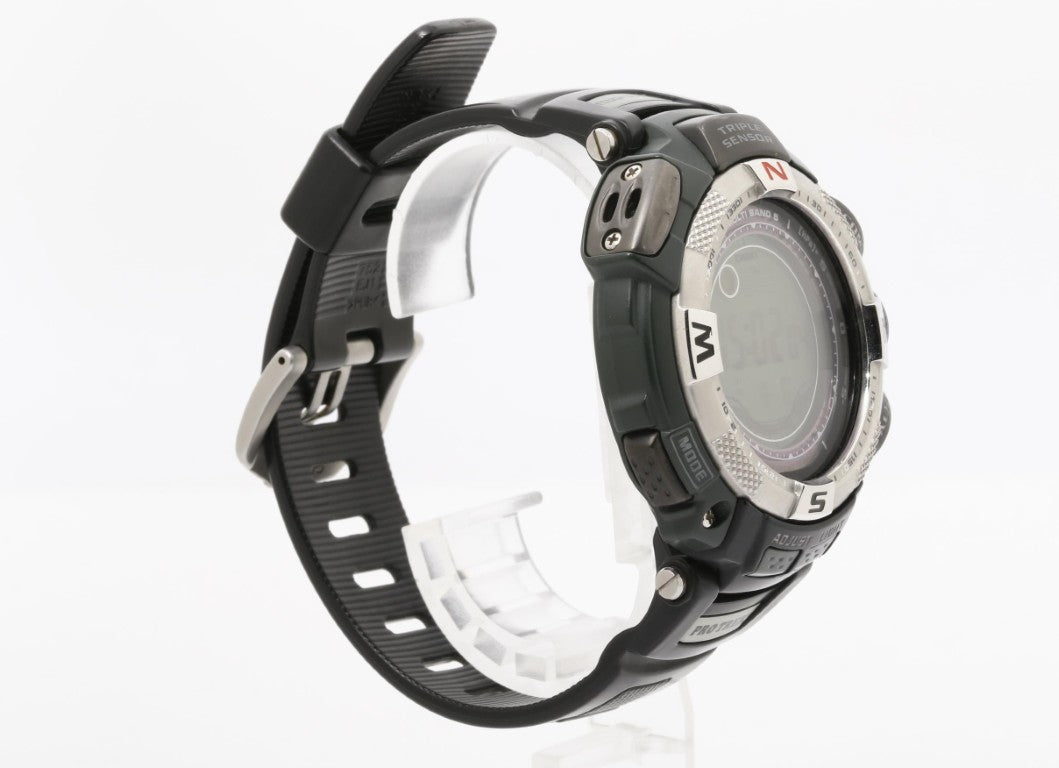 CASIO カシオ 腕時計 PRO TREK プロトレック PRW-1500J-1JF ブラック系 樹脂／ステンレススチール メンズ デジタル 美品