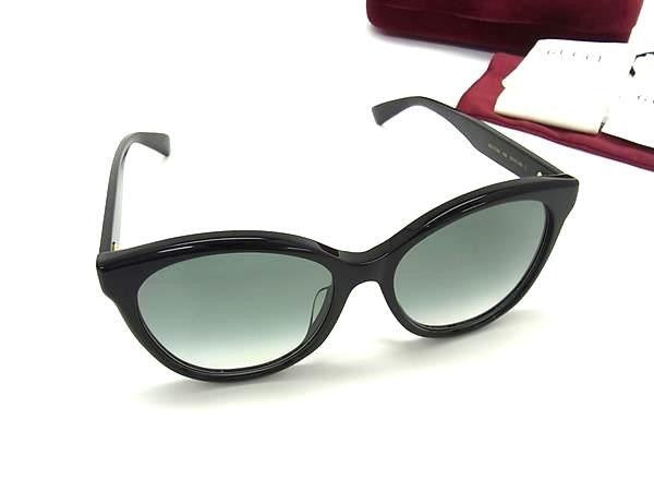 GUCCI グッチ サングラス GG1171SK ブラック系×レンズ ブラックグラデーション系 プラスチック ユニセックス 美品