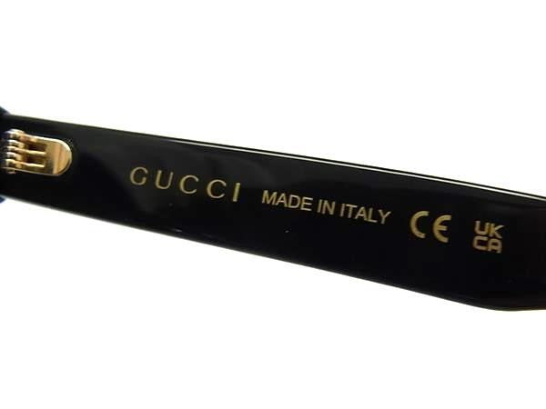 GUCCI グッチ サングラス GG1171SK ブラック系×レンズ ブラックグラデーション系 プラスチック ユニセックス 美品