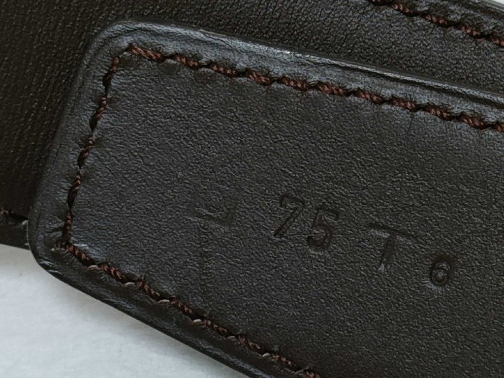 HERMES エルメス ベルト コンスタンス ブラウン系 レザー ユニセックス 美品