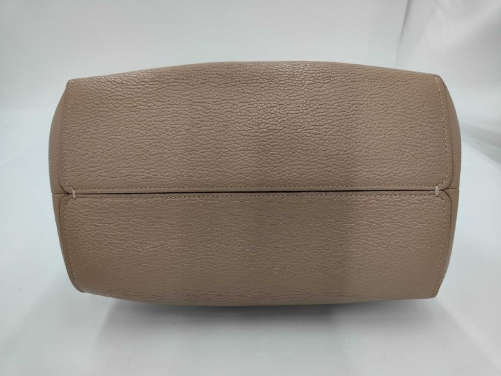 COACH コーチ ショルダーバッグ チャーリー ショルダーバッグ 55200 ベージュ系 レザー レディース シルバー金具 美品