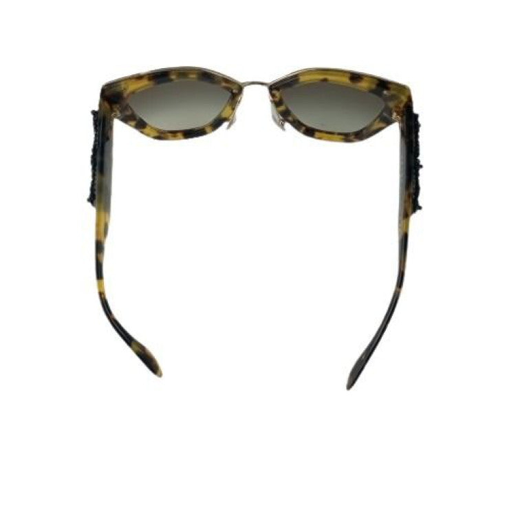 PRADA プラダ サングラス SPR10T ブラウン系 アセテート レディース べっこう柄 ゴールド金具 新品未使用展示品