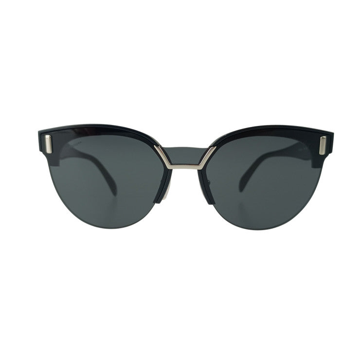PRADA プラダ サングラス SPR04U ブラック系 アセテート レディース シルバー金具 新品未使用展示品